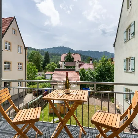 Mit Balkon & Parkplatz Im Zentrum Daire Füssen
